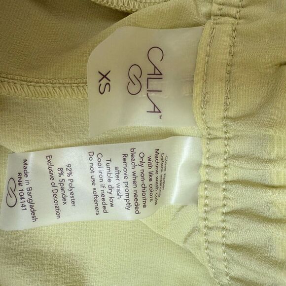 CALIA Women's Hike Shorts Light Green high rise 5” inseam size XS NWT - Picture 5 of 9